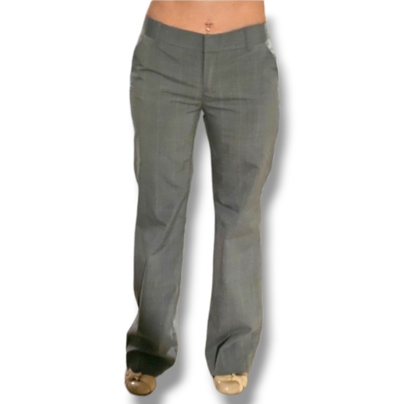 Attention gray windowpane pants. Size 4. Regular length. Modern fit - Picture 5 of 5